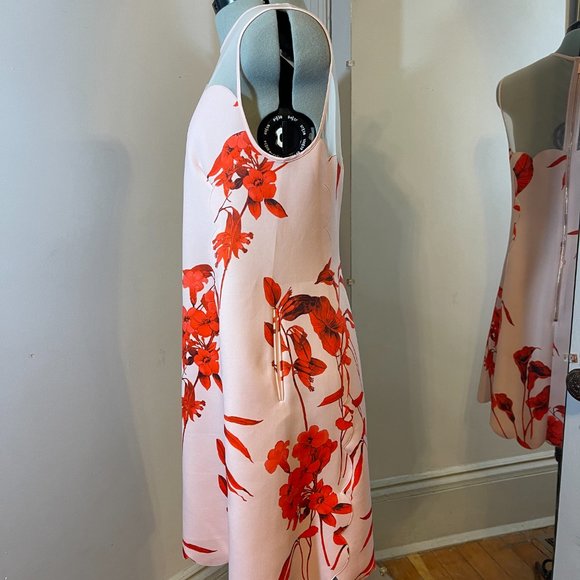 Ted Baker Jaazmin Fantasia Women's Floral Scallop Dress - Picture 6 of 11